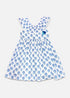 Party Blueberry Dress For Girls